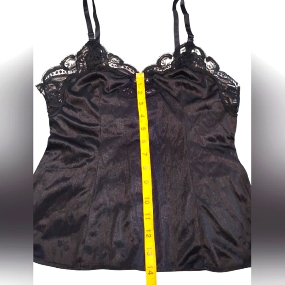 Black Lace Trim Camisole | Size Small - Picture 3 of 9